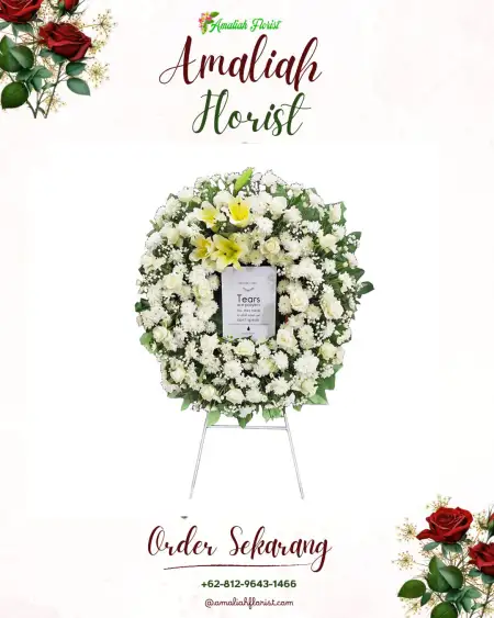 Krans Bunga Duka Juwetkenongo